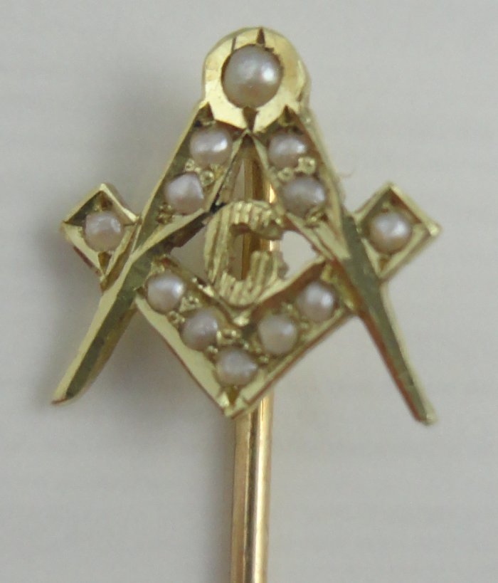 masonic tie pin